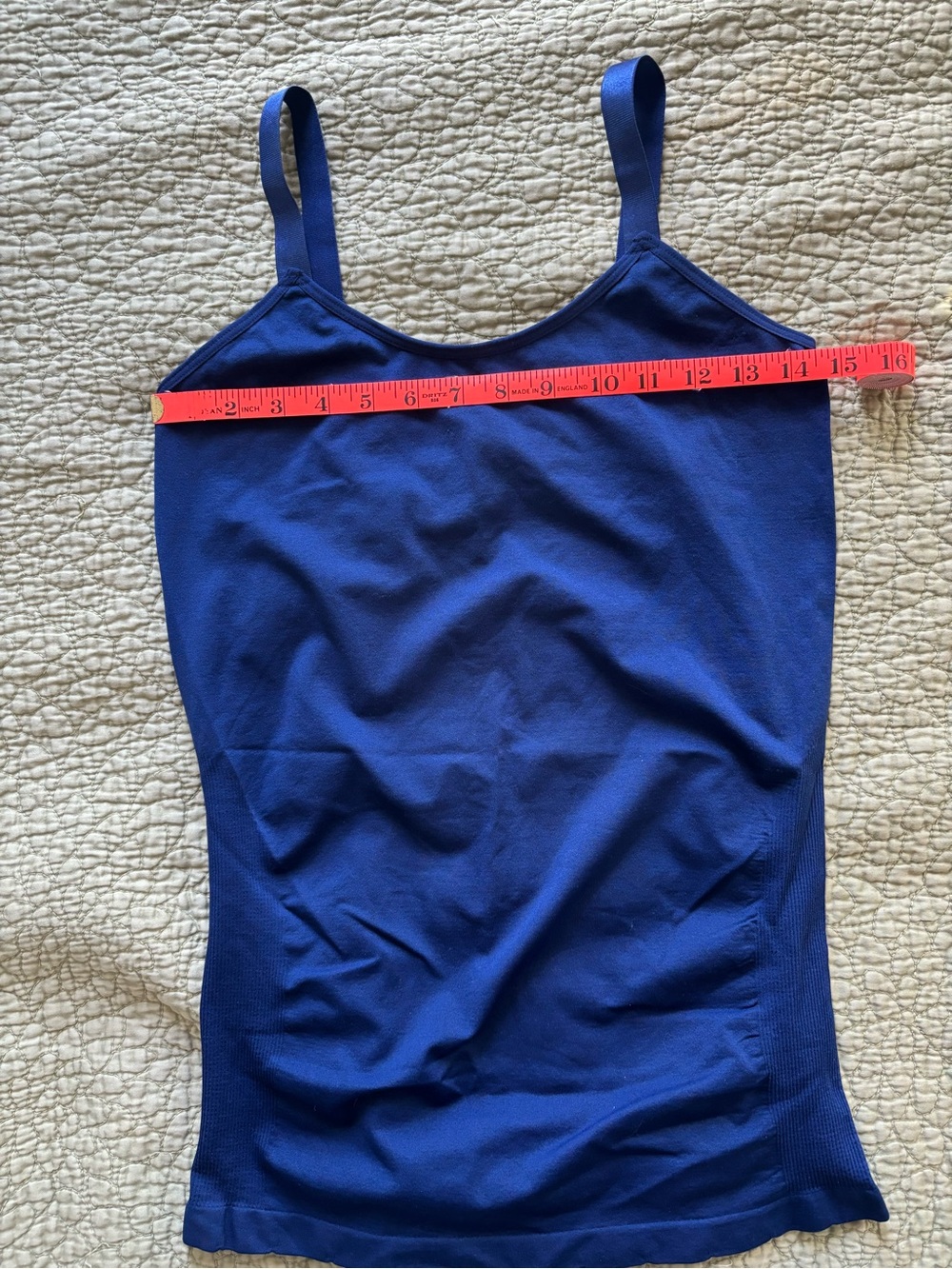 🎉 3/$15 UltraTeeze Blue Tank Top - Picture 4 of 6